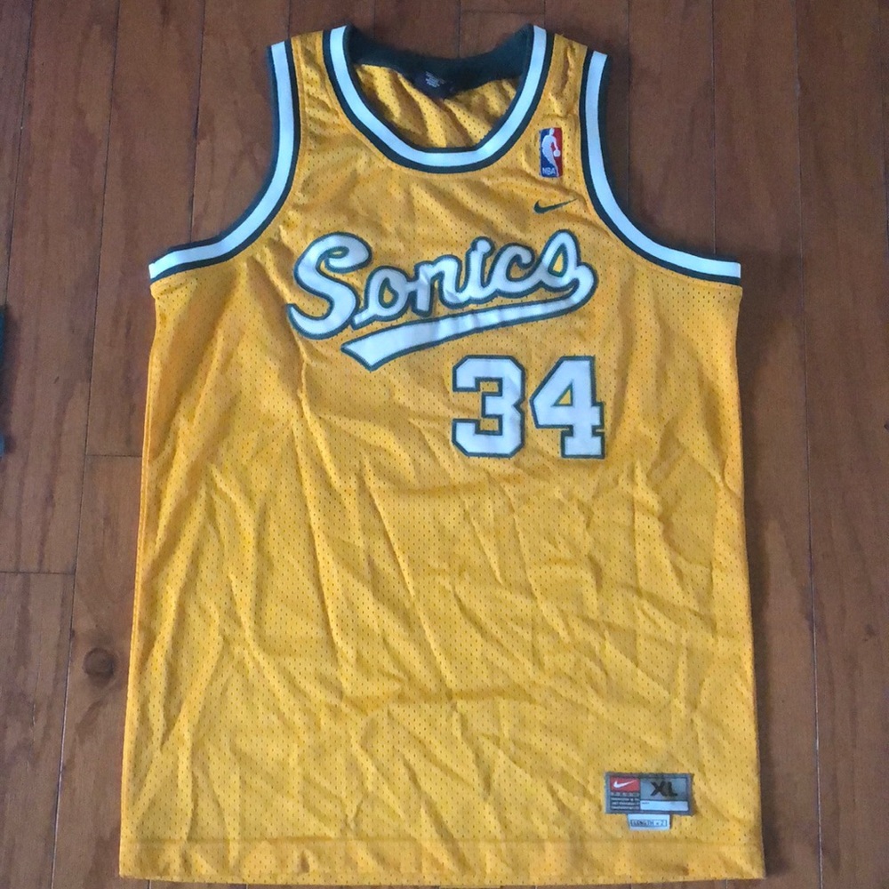 Ray Allen Nike swingman Sonics Jersey